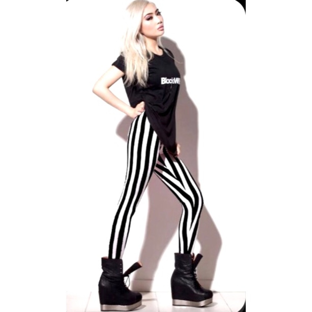 BLACK MILK BEETLEJUICE leggings!